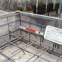 出隅部分の配金